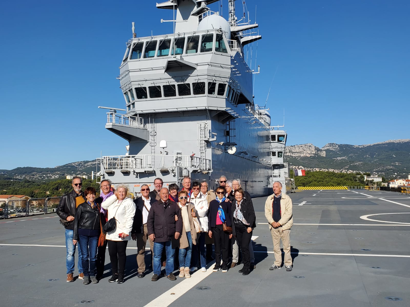 SMLH 83 Comité de la SeynesurMer Visite à bord du porte